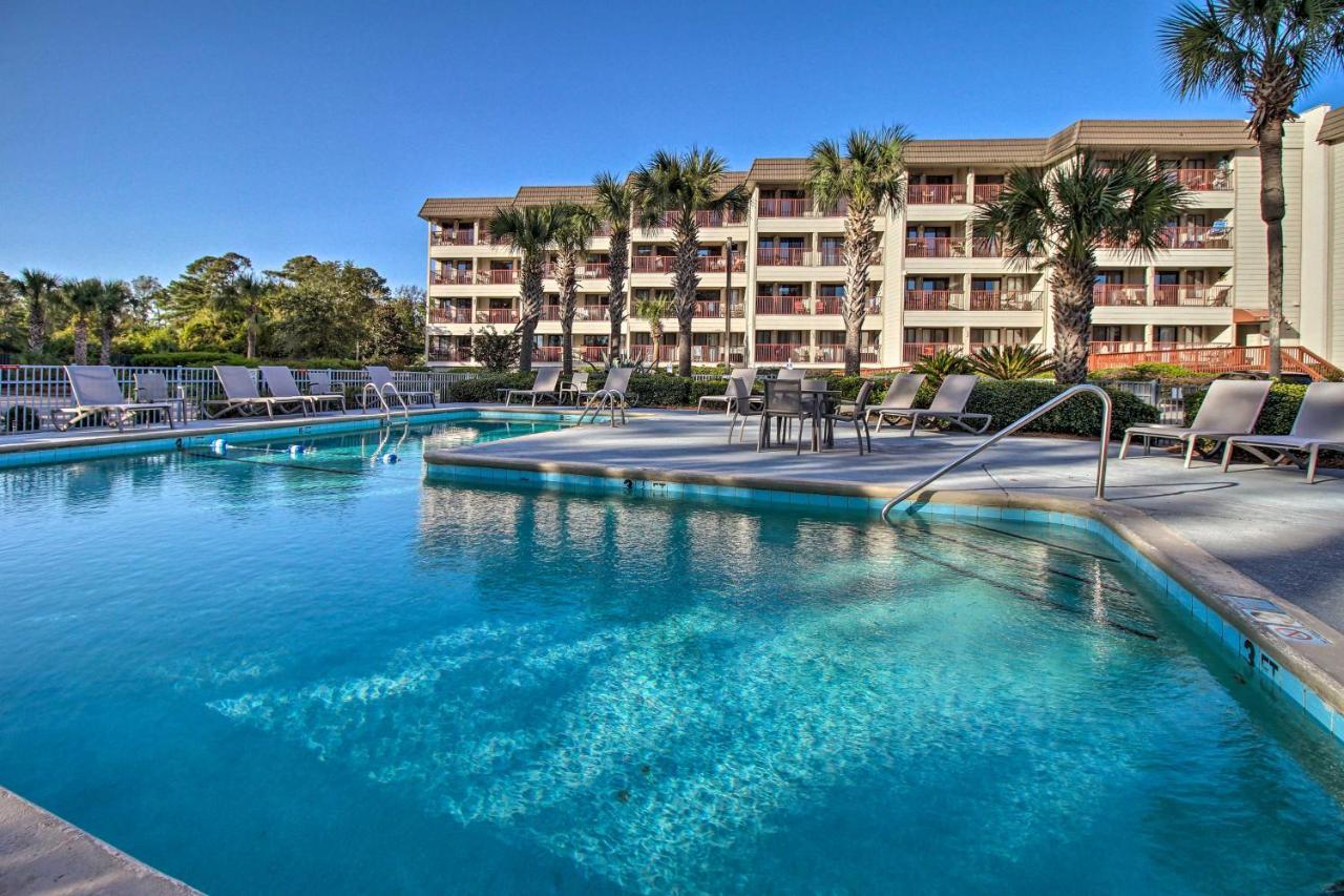 Hilton Head Condo Walk To Folly Field Beach! Pulau Hilton Head Luaran gambar