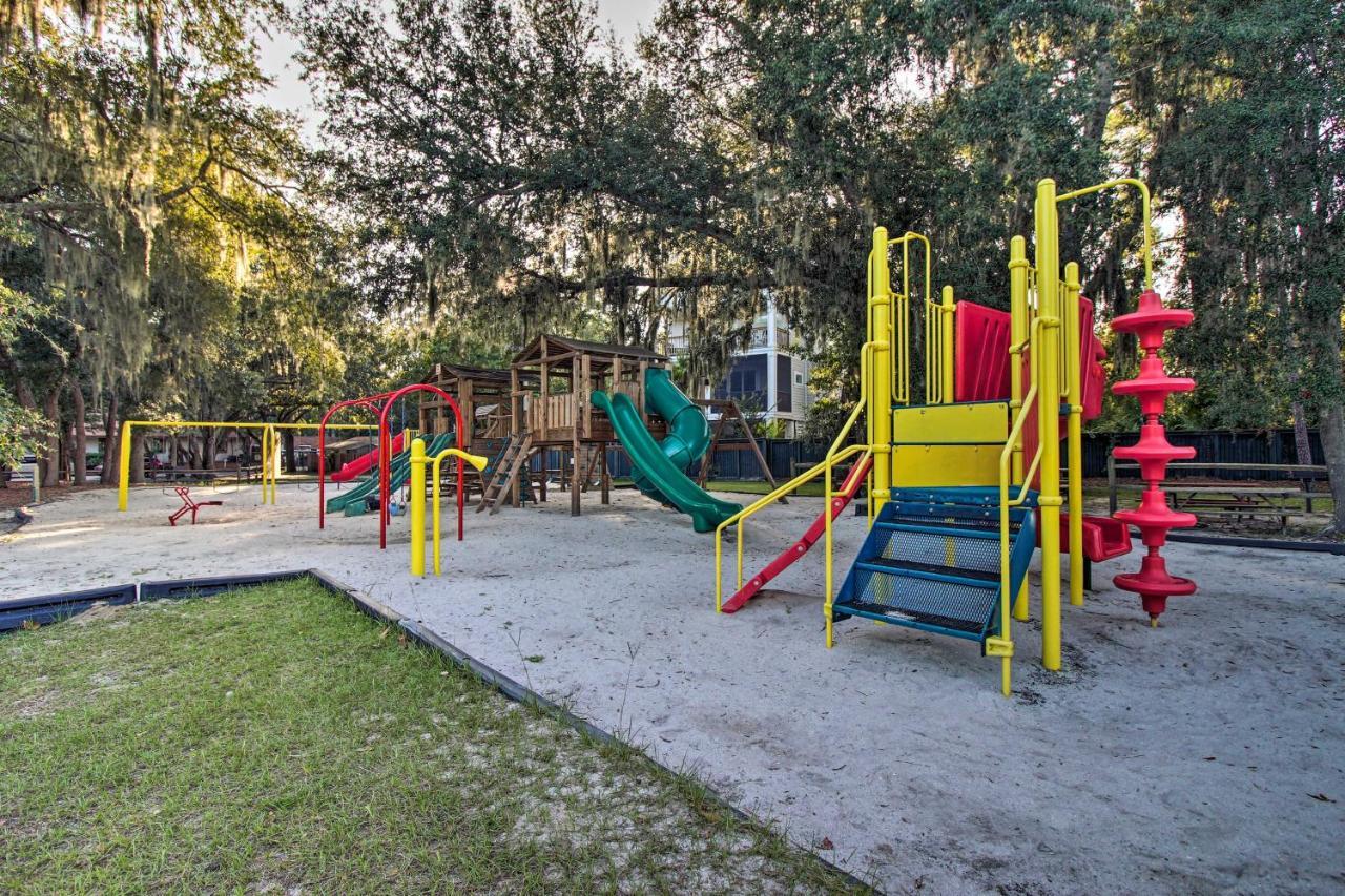 Hilton Head Condo Walk To Folly Field Beach! Pulau Hilton Head Luaran gambar